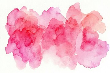 Wall Mural - soft pink watercolor background with subtle blush shades