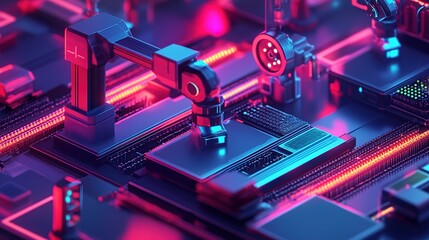 Poster - AI-driven defect detection in a manufacturing process.