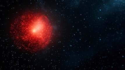 Poster - Quantum AI Simulation of Cosmic Superposition in a Vibrant Stellar Landscape