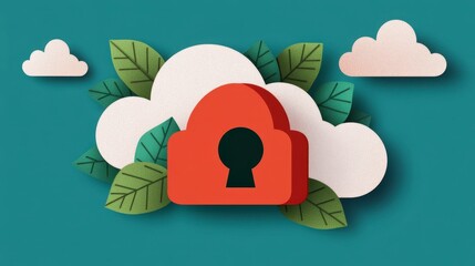 Poster - AI-Powered Cybersecurity Defense with Blockchain Technology and Modern Design Elements
