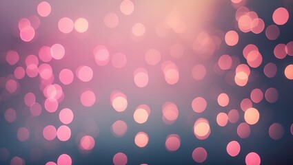 Poster - Pink abstract futuristic background created with a macro lens displaying overlapping ovals of light forming a repeating pattern of gradients with space for text or copy.