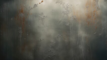 Aufkleber - Worn metal surface with paint, featuring a scratched steel texture and background.