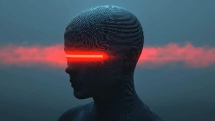 Poster - silhouette of a man