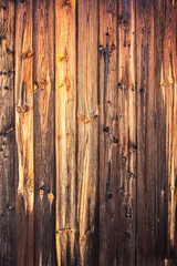 Poster - Grunge pine planks texture background. Wood pattern.