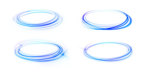 Fototapete - Abstract speed texture dynamic blur fast move movement quick shine spark sparkle blue art