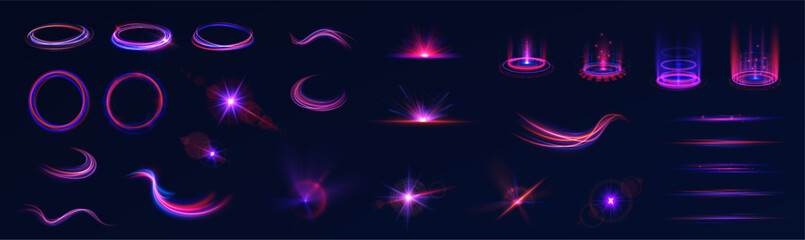 Fototapete - Speed spiral motion vortex effect light pattern geometric abstract velocity action background cyber gradient futuristic fast movement flare datum cyberspace computer race banner speedy energy colourfu