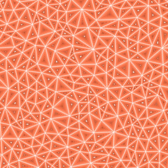 Poster - Minimal geometric background. Multiple repeated inner triangles. Compact triangles size. Single color tone style. Seamless pattern. Stylish vector tiles. Creative vector illustration.
