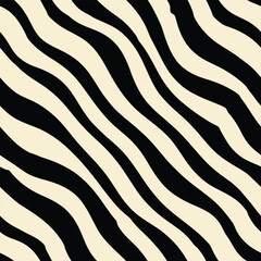 Poster - zebra skin pattern