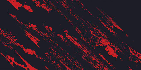 Wall Mural - Latest luxury orange, red and black grunge brush abstract vector design eps10.