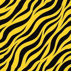 Poster - tiger skin pattern