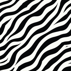 Poster - zebra skin pattern