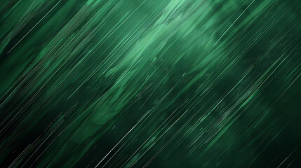 Poster - Abstract Green Diagonal Lines Background
