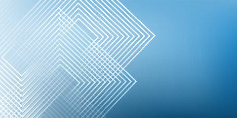 Poster - An abstract vector graphic featuring concentric squares and intersecting lines. The modern geometric design, with its clean symmetry and bold structure, is ideal for backgrounds and creative projects.