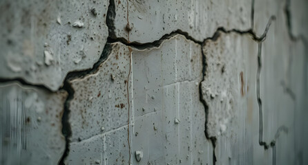 Wall Mural - Cracked wall Texture