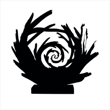Driftwood Mystique black silhouette
