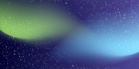 Abstract digital blue square particles background for business, finance, research, tech and science