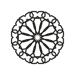 Aufkleber - Islamic decorative ornament graphic element concept