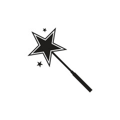 Aufkleber - Magic wand clipart icon design graphic