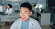 © CC/peopleimages.com - Laboratory, scientist and happy man on reading for research, medical innovation and discovery. Night, testing results and doctor with smile for pharmaceutical review, medicine report or news