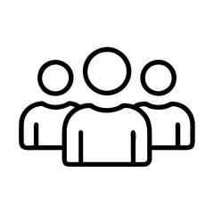 Poster - Teamwork collaboration group of people icon vector illustration for business and social networking concept
