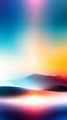 Poster - Elegant pastel gradient background for futuristic designs and technology applications