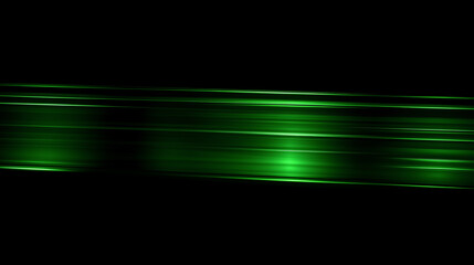 Green horizontal lines of black with lens flare