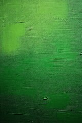 Aufkleber - Green acrylic paint texture showing brushstrokes on canvas