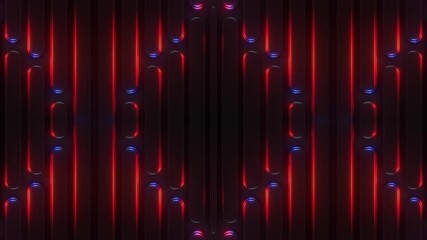 Wall Mural - This stock motion graphics video includes a clip of a Colorful Light Structure