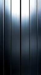 Poster - Textured vertical abstract aluminum background in futuristic design for innovative projects