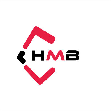 HMB creative minimalist letter logo. HMB unique vector initials alphabet letter logo design