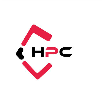HPC creative minimalist letter logo. HPC unique vector initials alphabet letter logo design