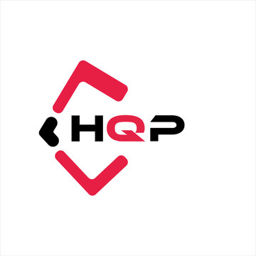 HQP creative minimalist letter logo. HQP unique vector initials alphabet letter logo design
