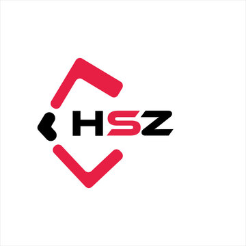 HSZ creative minimalist letter logo. HSZ unique vector initials alphabet letter logo design