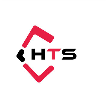 HTS creative minimalist letter logo. HTS unique vector initials alphabet letter logo designHTS creative minimalist letter logo. HTS unique vector initials alphabet letter logo design