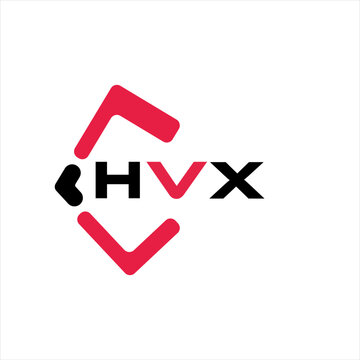 HVX creative minimalist letter logo. HVX unique vector initials alphabet letter logo design