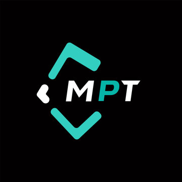 MPT creative minimalist letter logo. MPT unique vector initials alphabet letter logo design