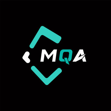 MQA creative minimalist letter logo. MQA unique vector initials alphabet letter logo design