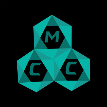 MCC creative minimalist letter logo. MCC unique vector initials alphabet letter logo design