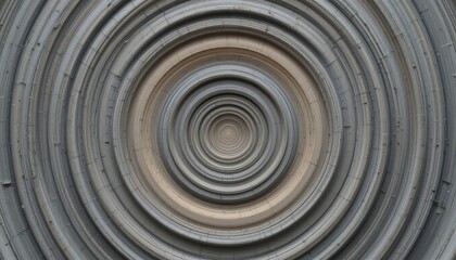 Poster - Concentric circular patterns abstract art digital design modern aesthetics close-up view visual harmony