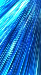 Poster - Futuristic abstract background showcasing bright vertical motion blur with technological vibes
