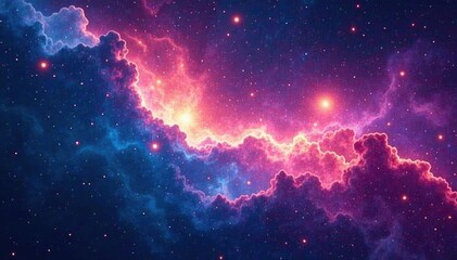 Wall Mural - abstract swirling nebula texture, perfect for website backgrounds , paint, background texture