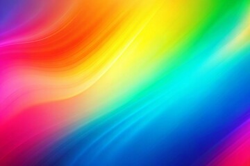 Poster - Vibrant abstract gradient with smooth, blurred transitions in bright, colorful tones for a modern look