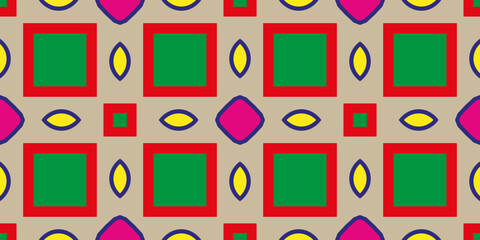 Fototapete - Simple minimal seamless pattern. Elegant modern background. Minimalist vector ornament. Abstract repeating geometric design