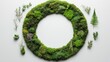 © foom7 - Circular moss wreath