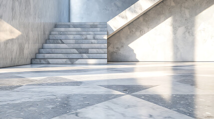 Poster - Terrazzo polished stone floor and wall pattern and marble surface marble and granite