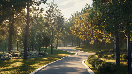 Poster - The concept of recreation and the road