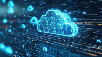 Poster - Digital Cloud Computing, Network Data Storage & Transfer