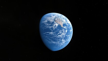 Wall Mural - moon and earth