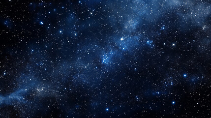 Poster - Cute outer space seamless background pattern