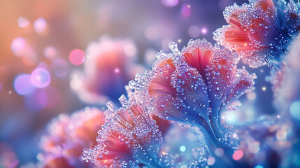 Aufkleber - Digital virtual space with depth of field